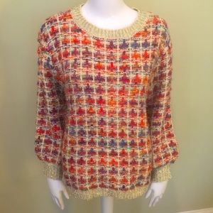 Balloon sleeve sweater